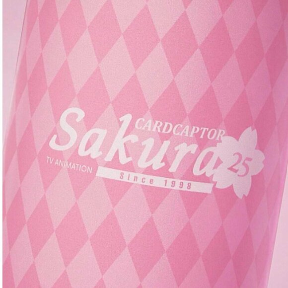 Cardcaptor Sakura Stainless Steel Tumbler Pink NWT - Picture 3 of 3